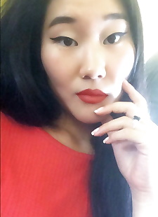 الجنس الهواة الساخنة الآسيوية في سن المراهقة كاتانا يأخذ A selfie, shorts , amateur 