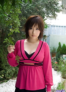 japanese sex pics Japanese girl Hanno Nono fondles big, close up , nipples 